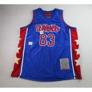 VTG‎ Scarface #83 Basketball Jersey Mens 2XL Blue Rare Tony Montana Y2K *READ*